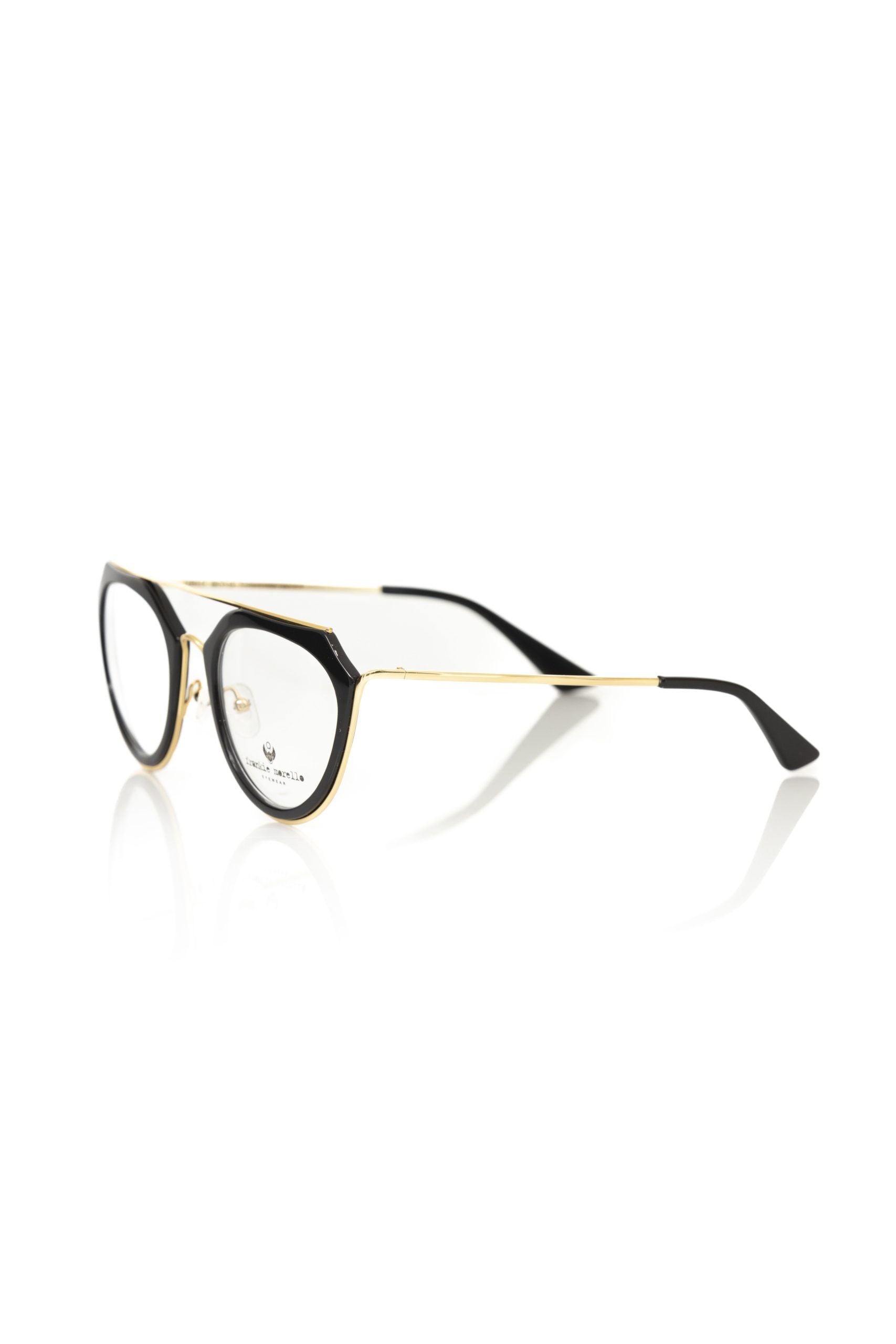 Black Acetate Women Frame-Frankie Morello-LabelTerrace.com