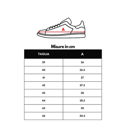 Black And White Leather Sneaker