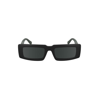 Black Bio-Based Fabric Men Sunglasses