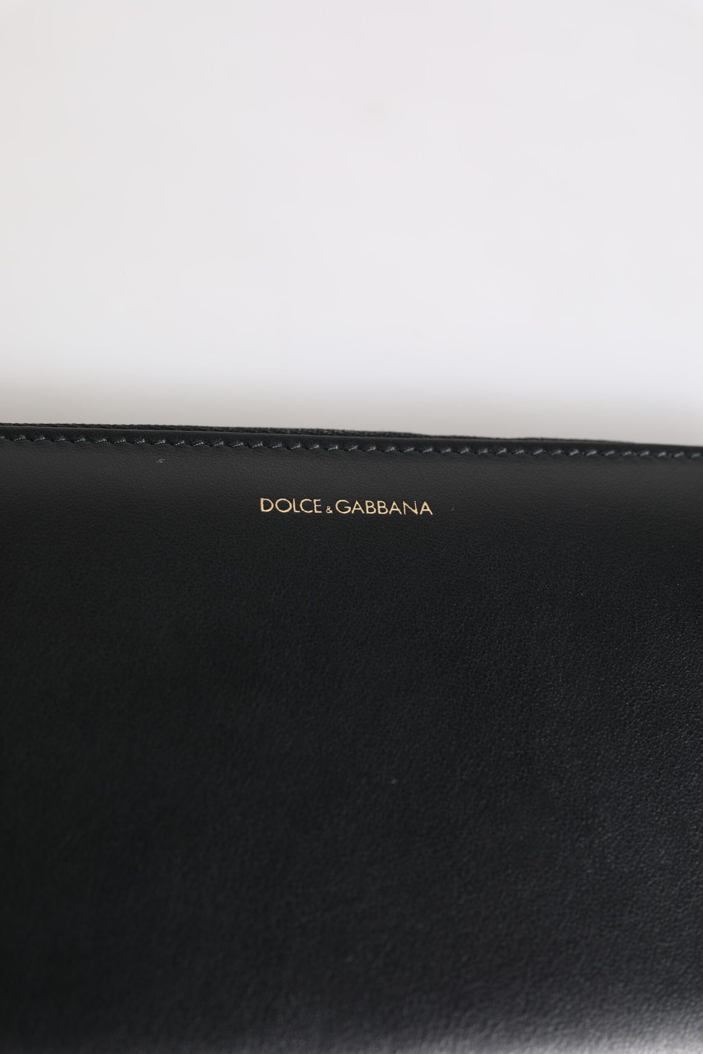 Black Blue Exotic Leather Embossed Continental Wallet-Dolce & Gabbana-LabelTerrace.com