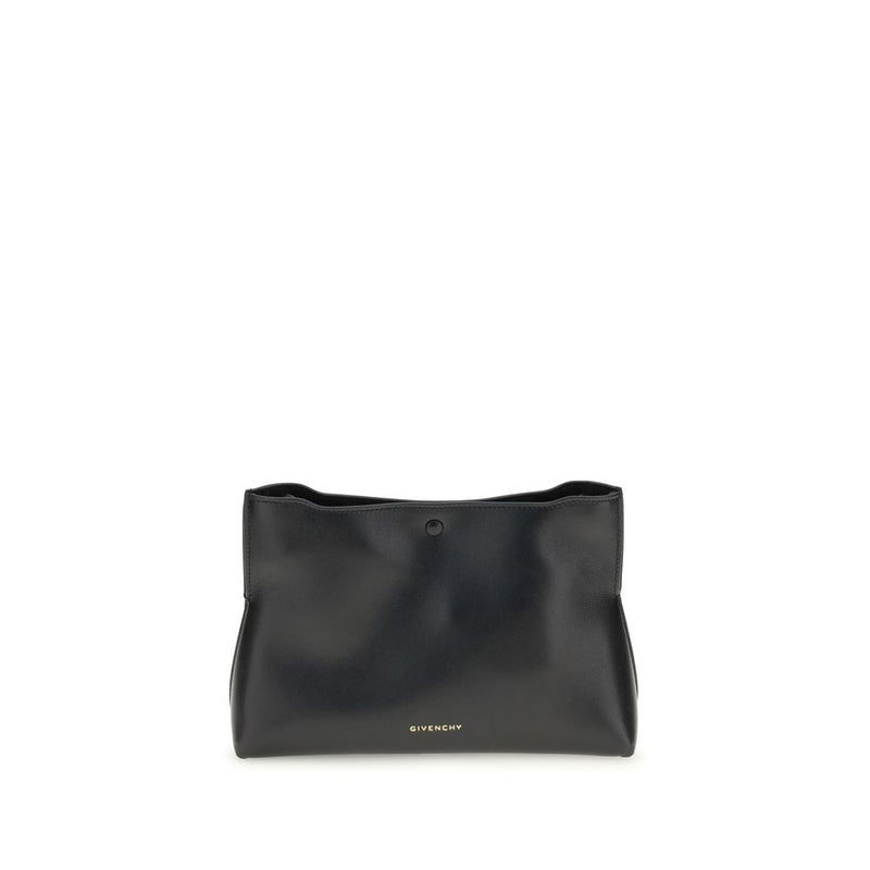 Black Calf Leather Bos Taurus Clutch Bag