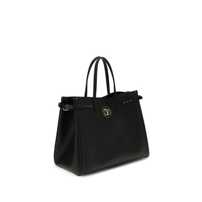 Black Calf Leather Bos Taurus Handbag