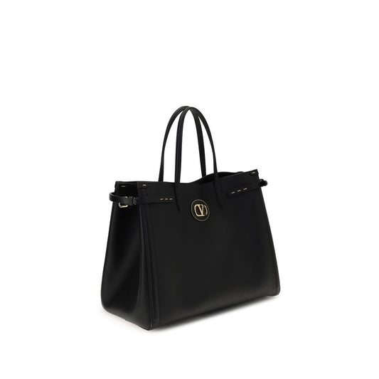 Black Calf Leather Bos Taurus Handbag