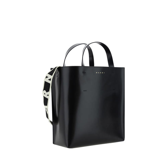 Black Calf Leather Bos Taurus Handbag