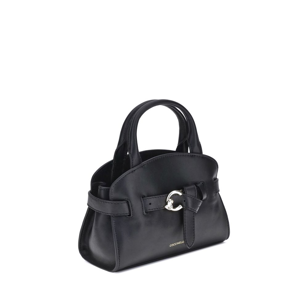 Black Calf Leather Bos Taurus Handbag