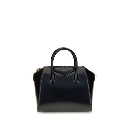 Black Calf Leather Bos Taurus Handbag