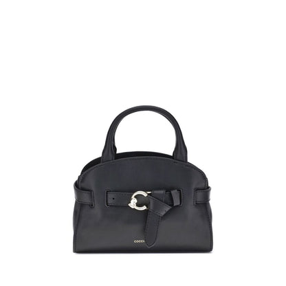 Black Calf Leather Bos Taurus Handbag
