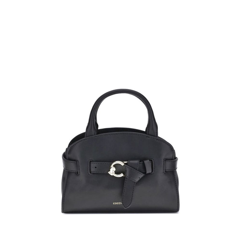 Black Calf Leather Bos Taurus Handbag