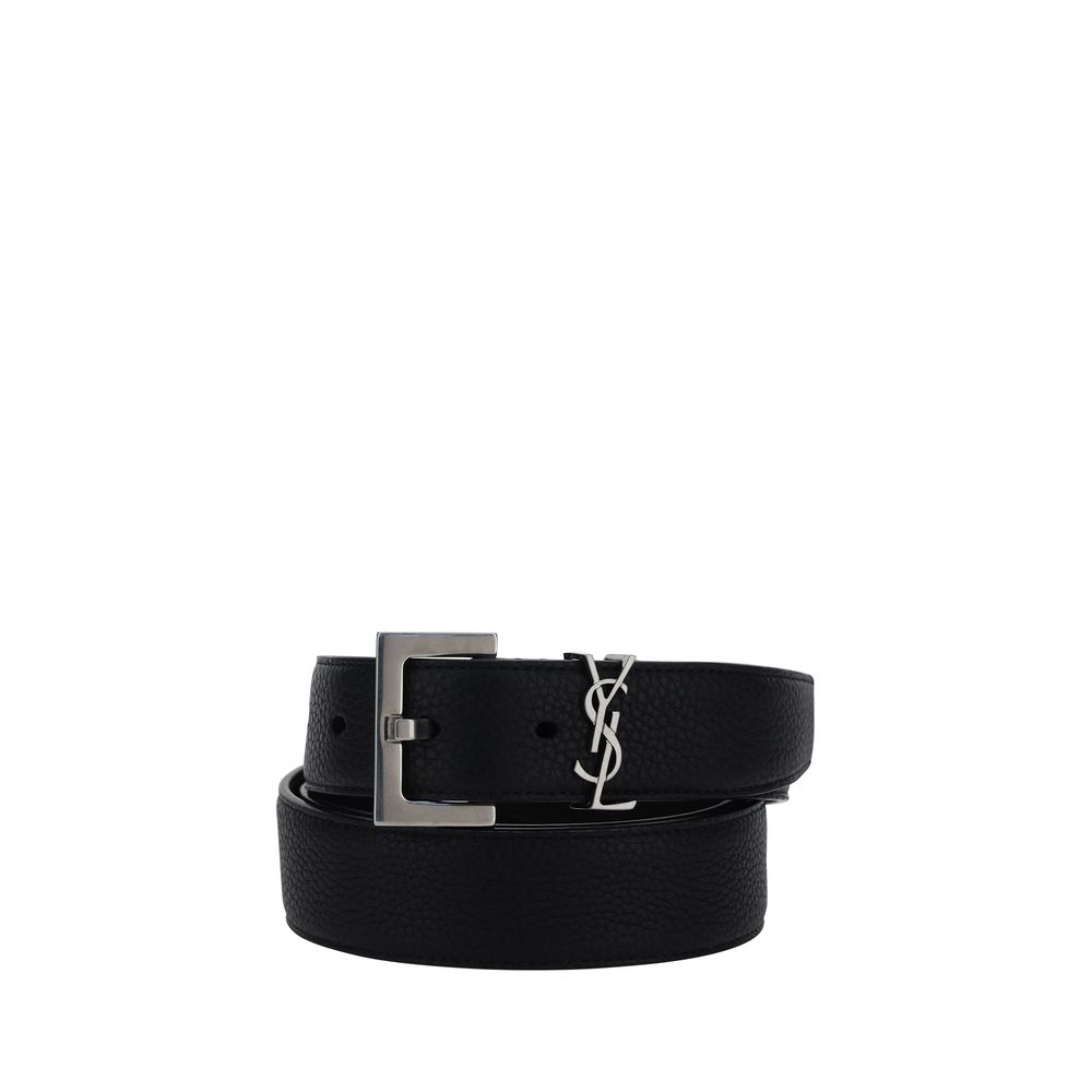 Black Calf Leather Bos Taurus Regular Belt
