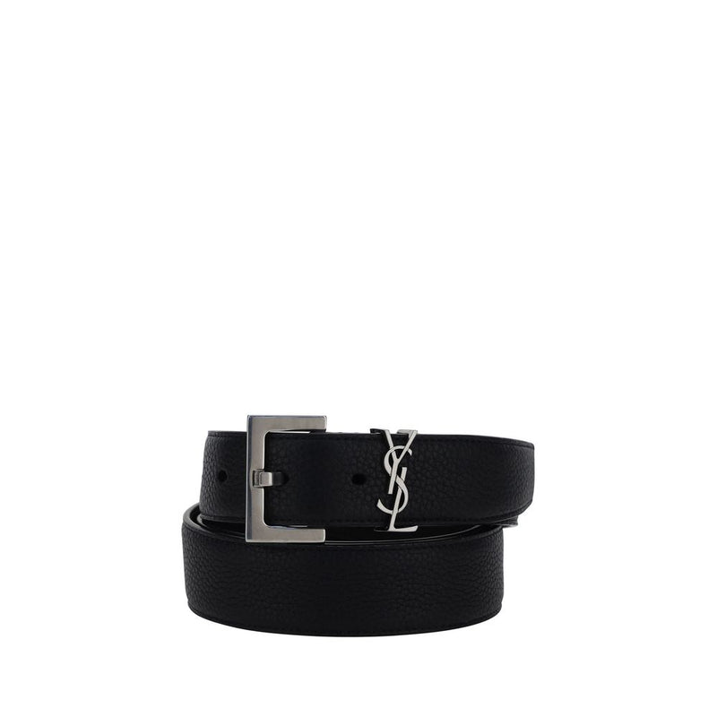 Black Calf Leather Bos Taurus Regular Belt