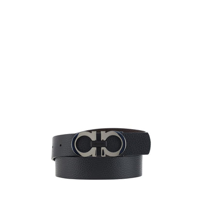 Black Calf Leather Bos Taurus Regular Belt