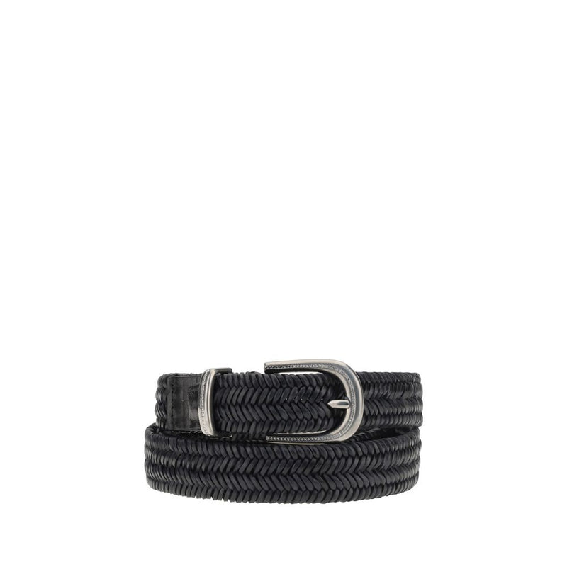 Black Calf Leather Bos Taurus Regular Belt