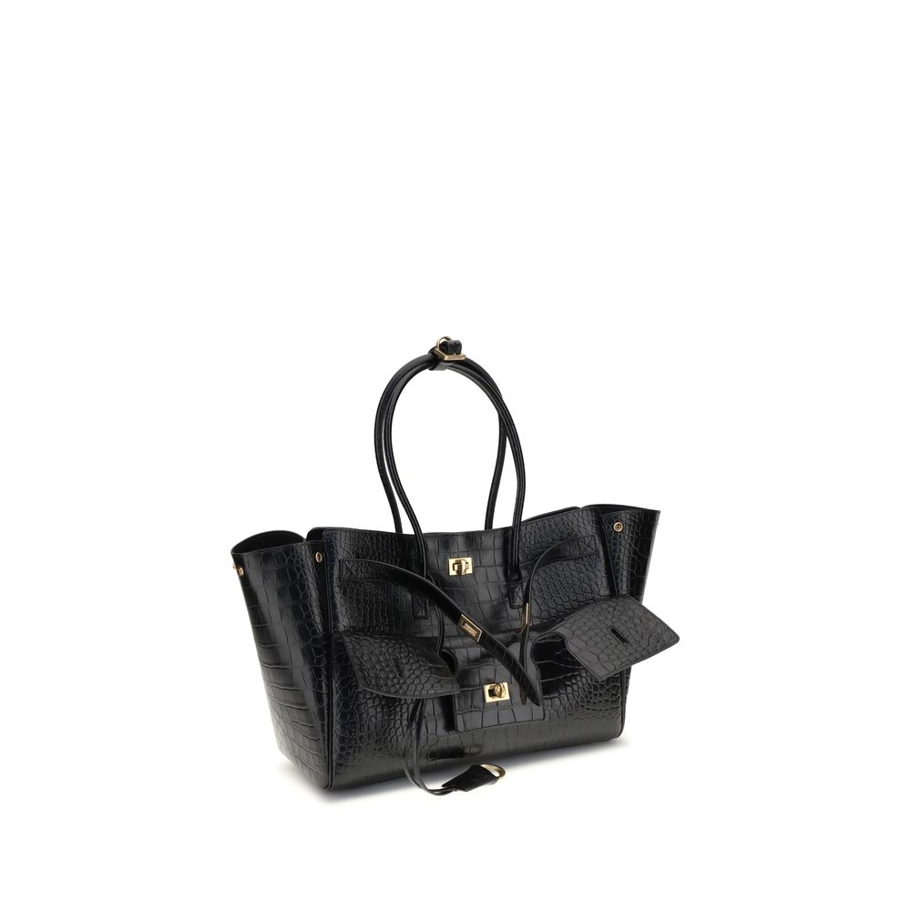 Black Calf Leather Bos Taurus Shoulder Bag