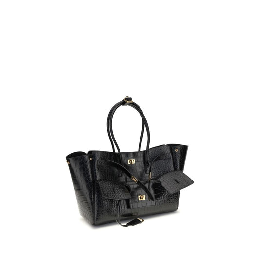 Black Calf Leather Bos Taurus Shoulder Bag