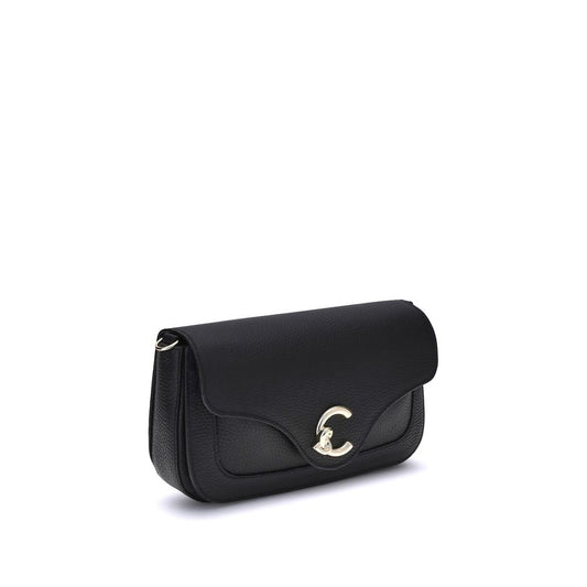 Black Calf Leather Bos Taurus Shoulder Bag