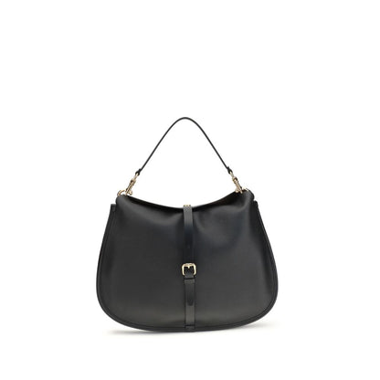 Black Calf Leather Bos Taurus Shoulder Bag