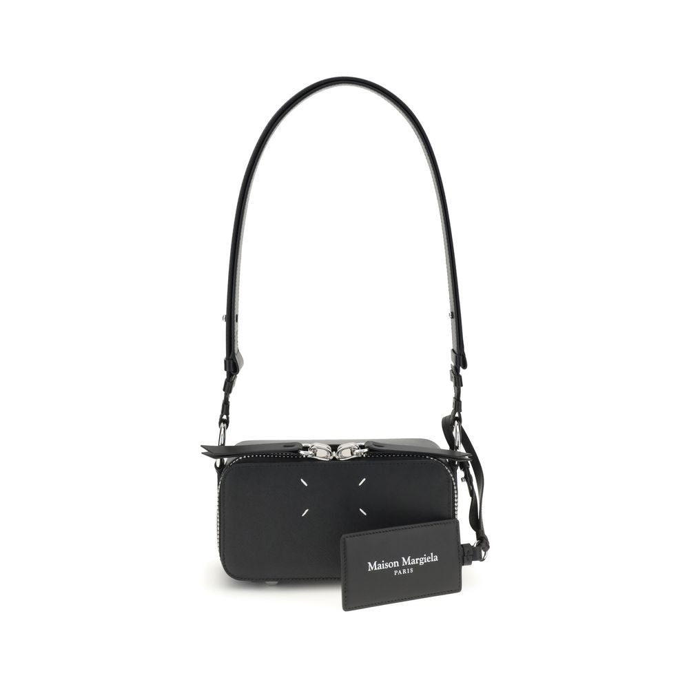 Black Calf Leather Bos Taurus Shoulder Bag