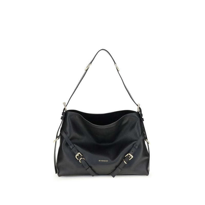 Black Calf Leather Bos Taurus Shoulder Bag