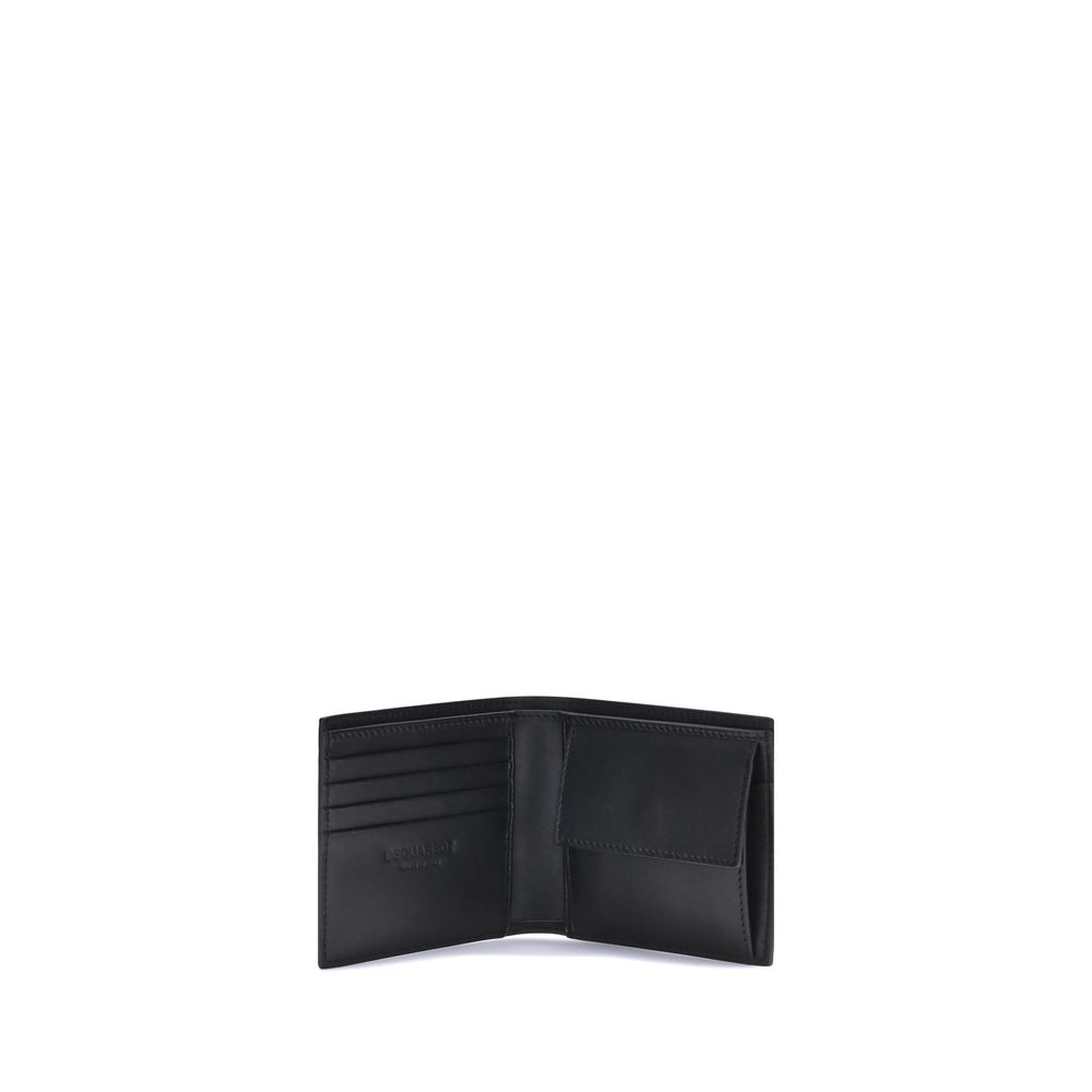 Black Calf Leather Bos Taurus Wallet