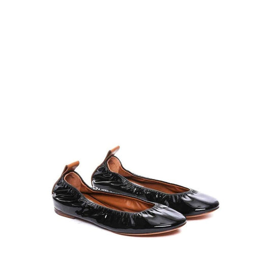 Leather Ballerina Flats-Lanvin-LabelTerrace.com