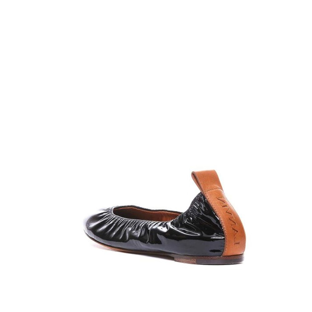 Leather Ballerina Flats-Lanvin-LabelTerrace.com