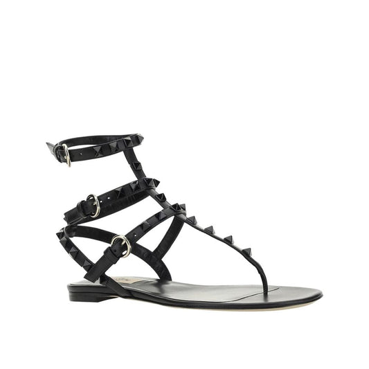 Rockstud Flip-Flop Sandlas-Valentino Garavani-LabelTerrace.com