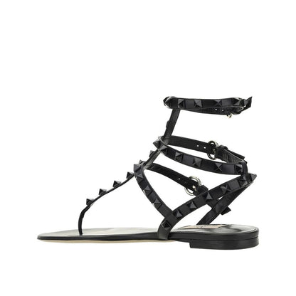Rockstud Flip-Flop Sandlas-Valentino Garavani-LabelTerrace.com