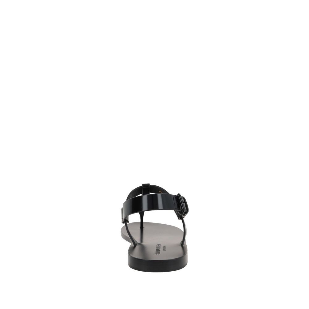 Cassandre 05 Flat Sandals-Saint Laurent-LabelTerrace.com