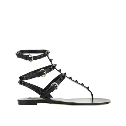 Rockstud Flip-Flop Sandlas-Valentino Garavani-LabelTerrace.com