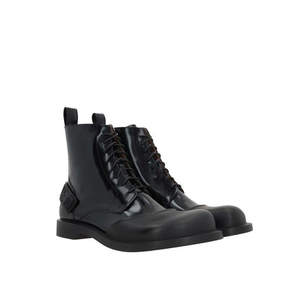 Leather Lace-Up Boots-Loewe-LabelTerrace.com