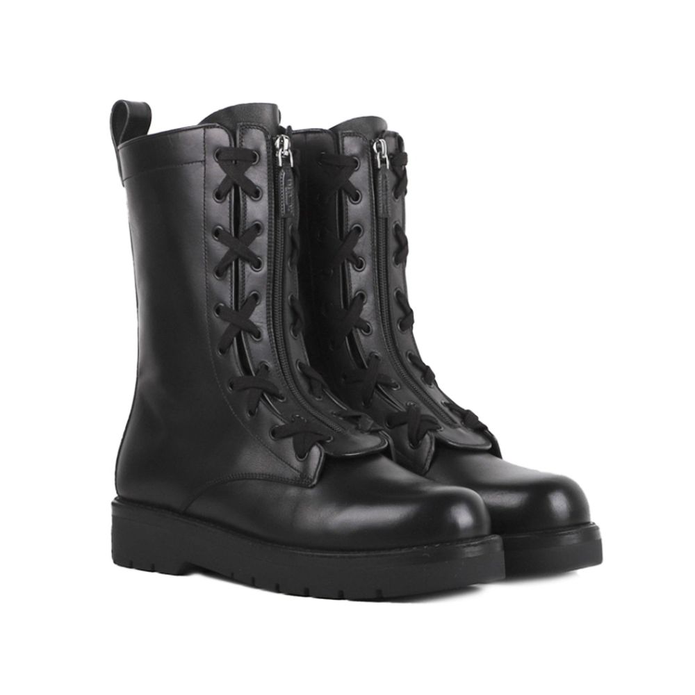 Combat Leather Boots