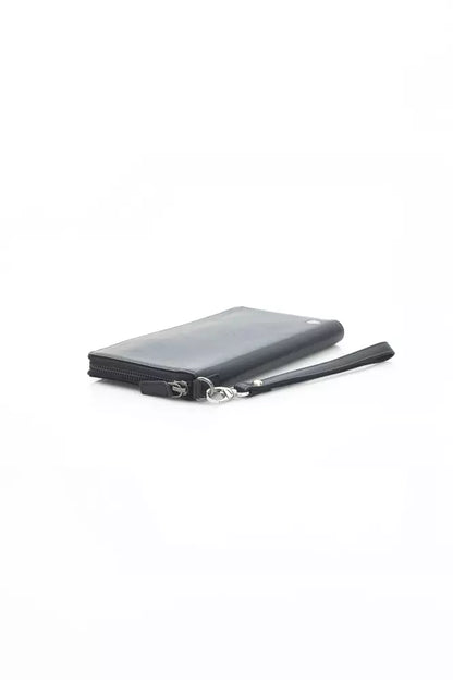 Black Calfskin Men Wallet