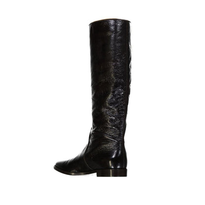 Leather Boots-Sergio Rossi-LabelTerrace.com