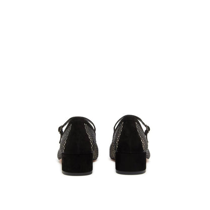 Mayor Crystals Mesh Pumps 35-Aquazzura-LabelTerrace.com