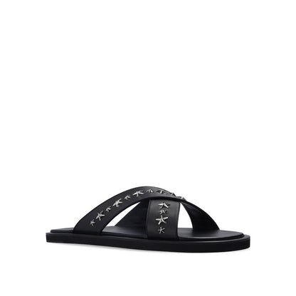 Palmo Leather Sandals-Jimmy Choo-LabelTerrace.com