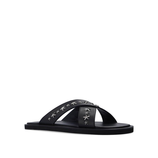 Palmo Leather Sandals-Jimmy Choo-LabelTerrace.com