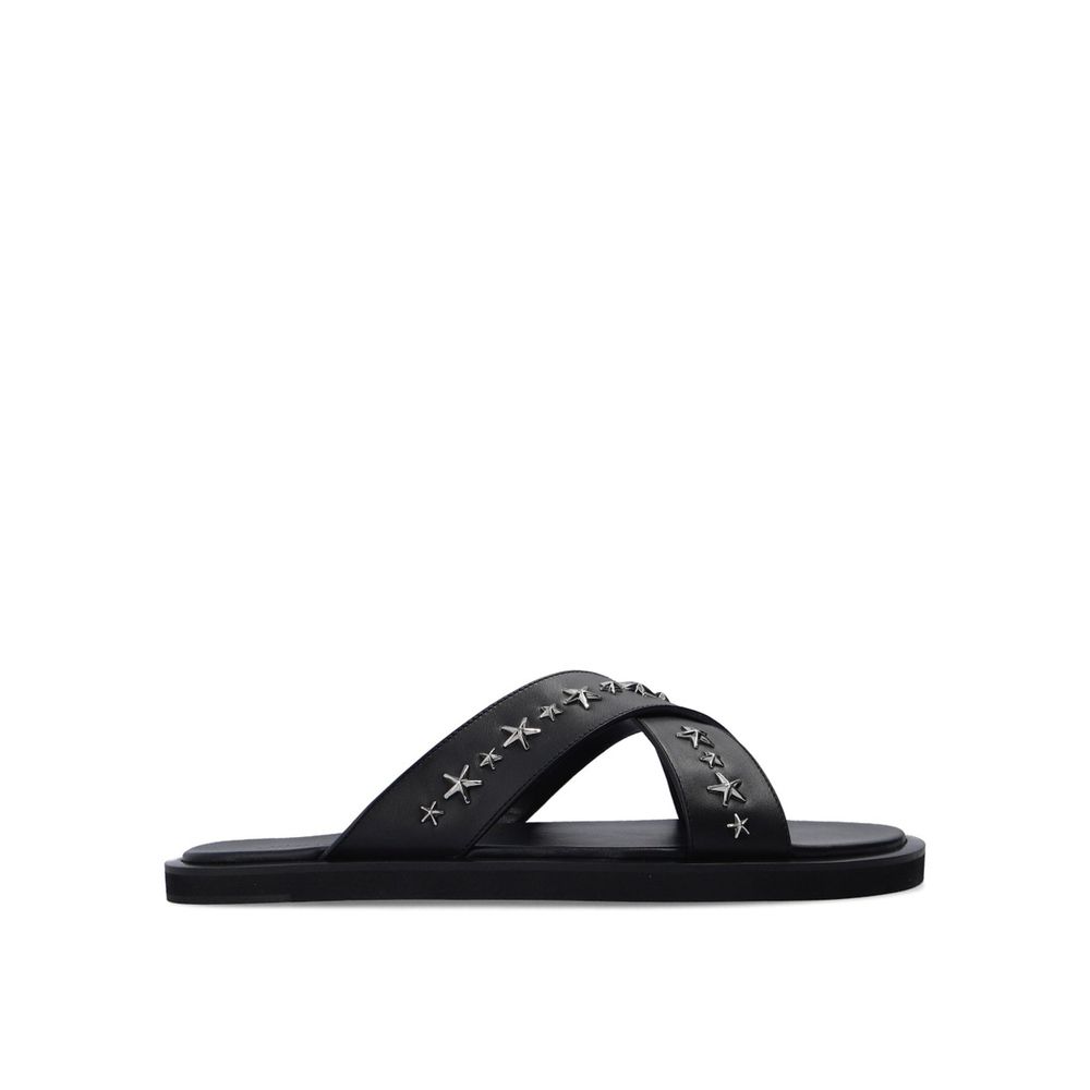 Palmo Leather Sandals-Jimmy Choo-LabelTerrace.com