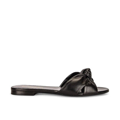 Leather Slides-Saint Laurent-LabelTerrace.com