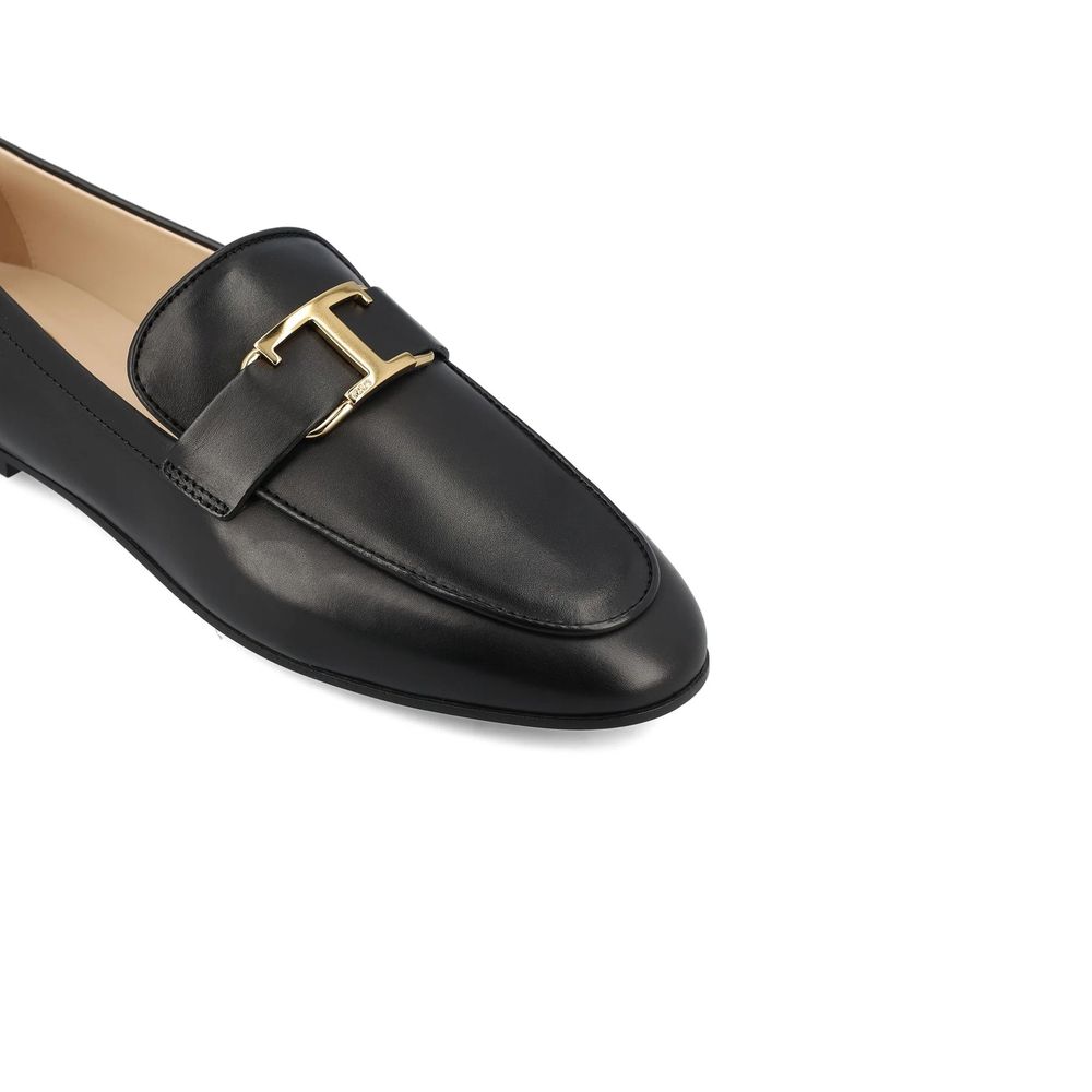 T Timeless Leather Loafers-Tod's-LabelTerrace.com