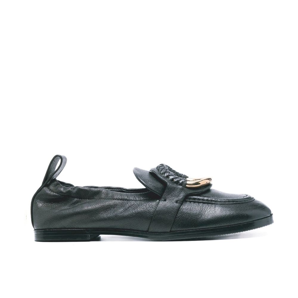 Hana Leather Loafers-See By Chloé-LabelTerrace.com