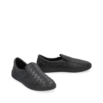 Sawyer Leather Sneakers-Bottega Veneta-LabelTerrace.com