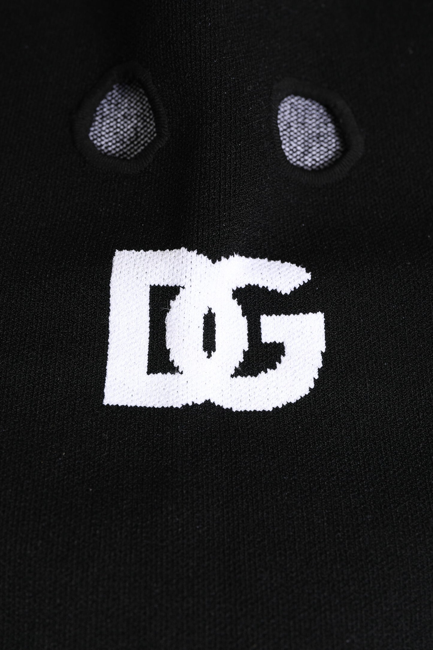 Black Cashmere Knitted Ski Mask Balaclava Hat-Dolce & Gabbana-LabelTerrace.com
