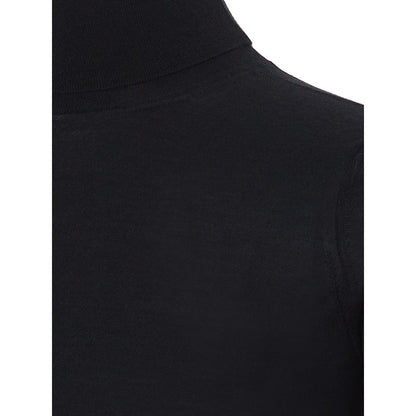 Black Cashmere Turtleneck