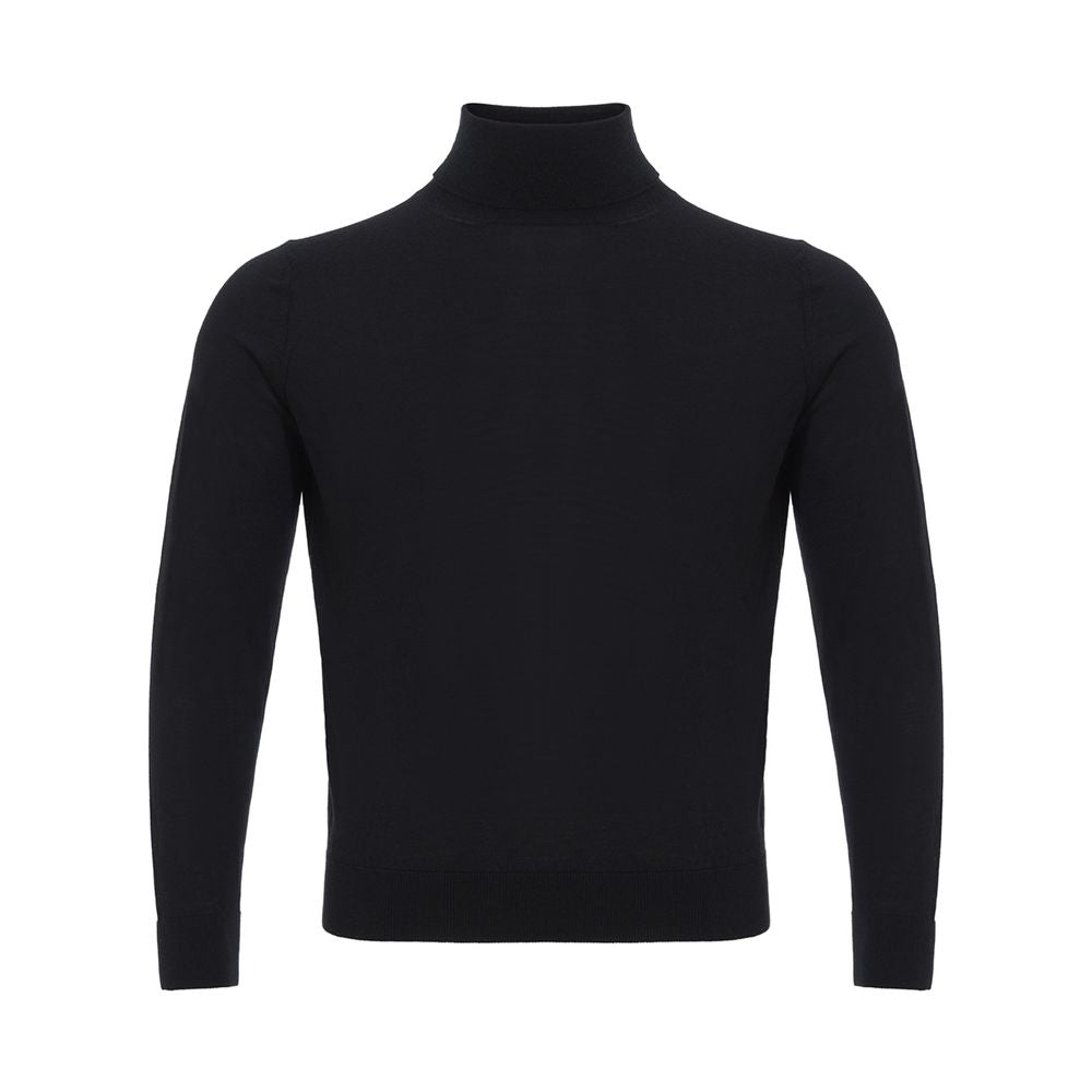 Black Cashmere Turtleneck
