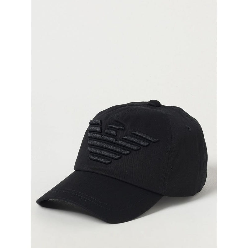 Black Cotton Cap (Baseball Hat)