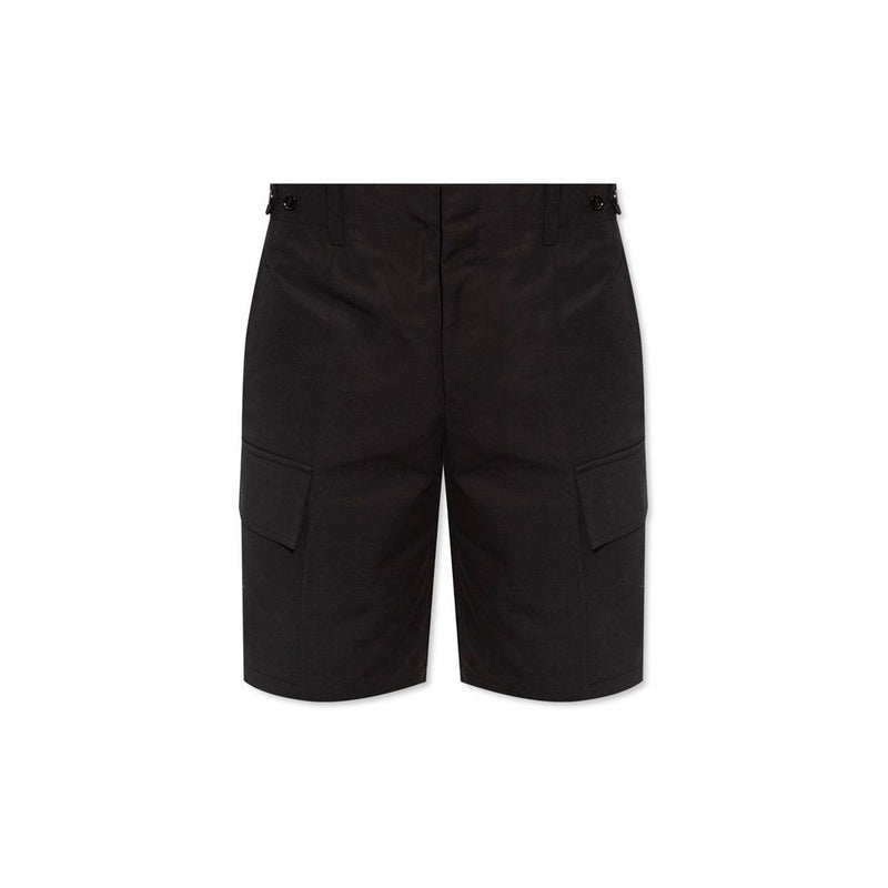 Cotton Cargo Shorts-Jil Sander-LabelTerrace.com