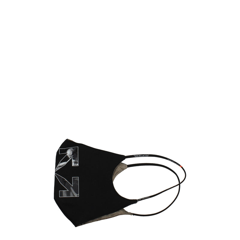 Black Cotton Facemask-Off-White-LabelTerrace.com