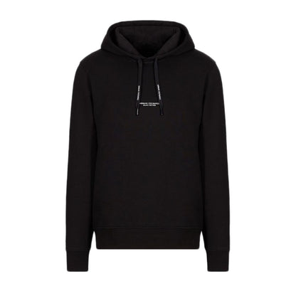Black Cotton Hoody
