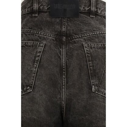 Black Cotton Jeans Denim