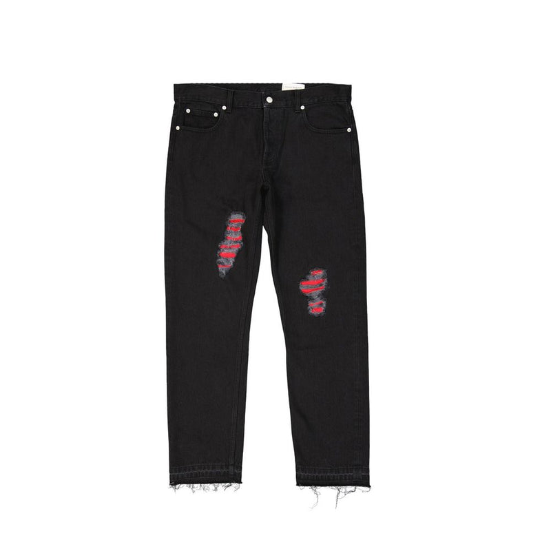 Cotton Denim Jeans-Alexander McQueen-LabelTerrace.com